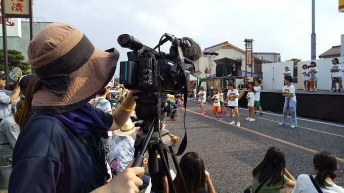 市民夏のにぎわいフェスタ取材の裏側をご紹介！