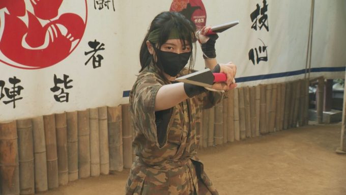 新人くノ一デビューめざして奮闘中!