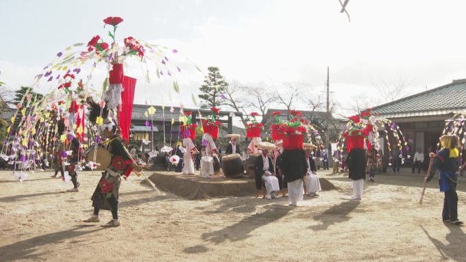 10/9勝手神社の神事踊　初生中継！